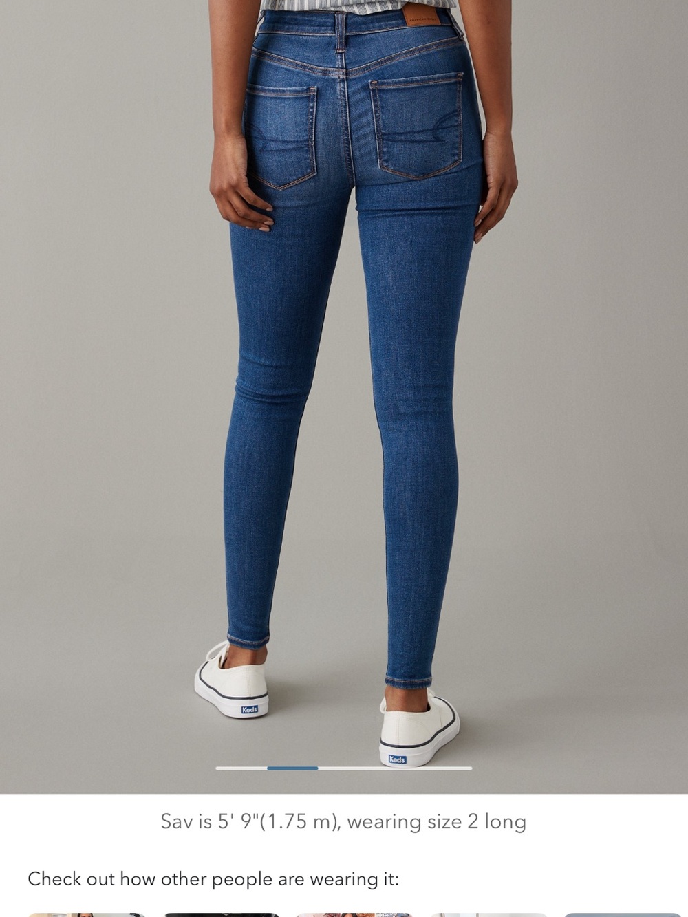 American Eagle Next Level High-Waisted Jegging Jeans (4 short)